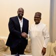 Gen. Muhoozi Kainerugaba, the senior presidential advisor for Special Operations, held a meeting with Aliko Dangote, in Lagos, Nigeria.