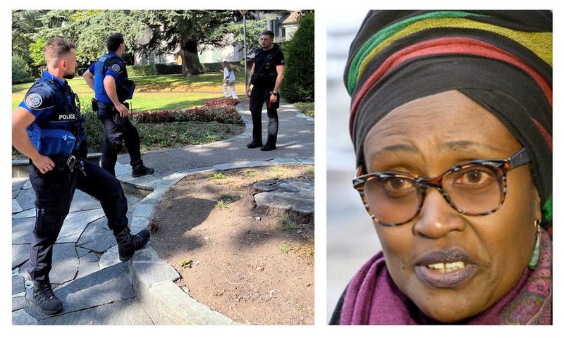 Winnie Byanyima says she had police called on her at her own residence