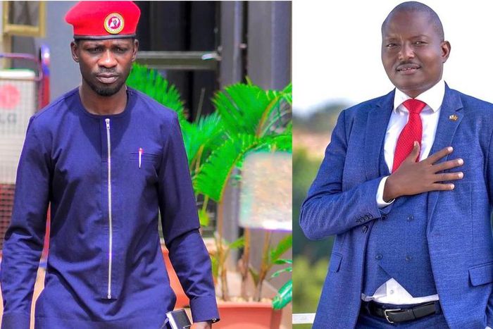 Bobi Wine and Pastor Bugingo