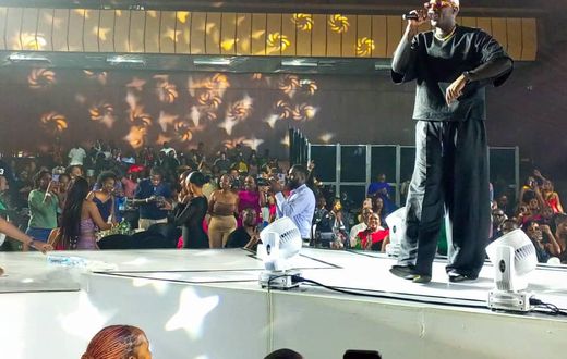 Bien performing in Kampala