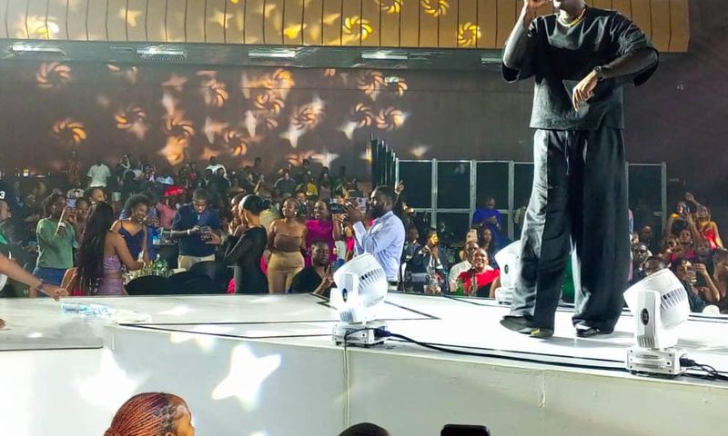 Bien performing in Kampala