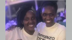 Phiona Nyamutoro (R) played key roles at Kenzo's 2022 festival at Kololo