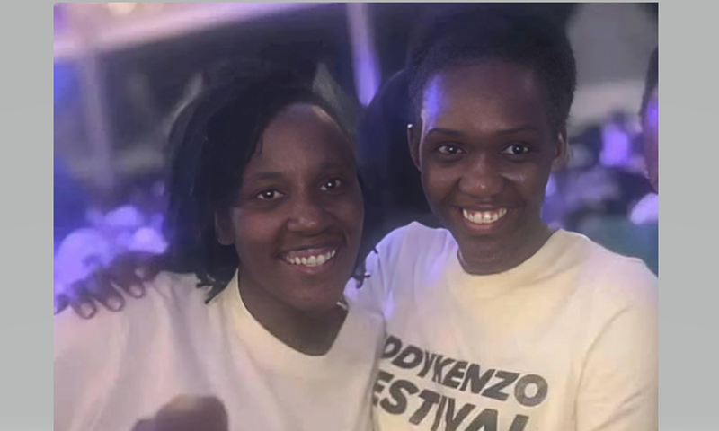 Phiona Nyamutoro (R) played key roles at Kenzo's 2022 festival at Kololo