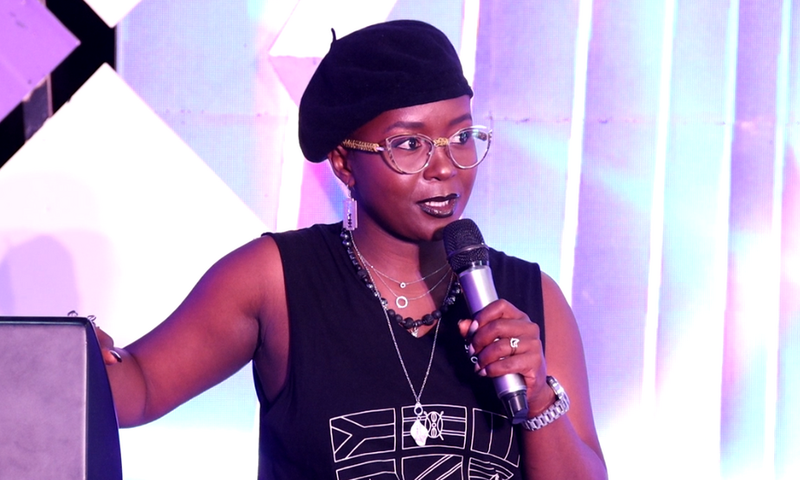 The effortlessly funny host, Anne Kansiime