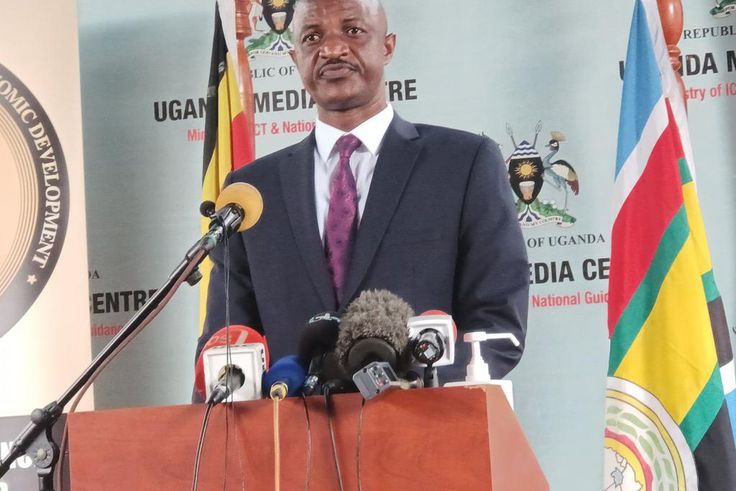 The Permanent Secretary of the Ministry of Finance, Ramathan Ggoobi,