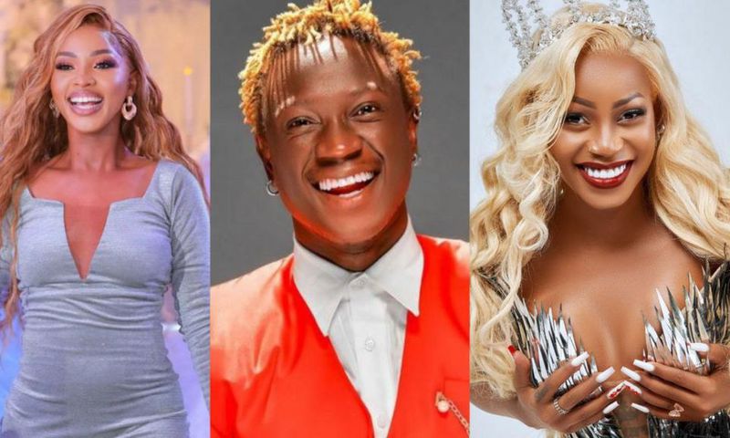 Spice Diana, Gravity Omutujju and Sheebah Karungi