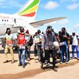 The returnees on arrival at Entebbe International Airport