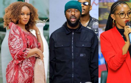 Juliana Kanyomozi, Eddy Kenzo and Spice Diana