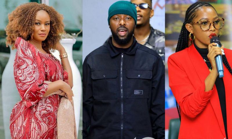 Juliana Kanyomozi, Eddy Kenzo and Spice Diana