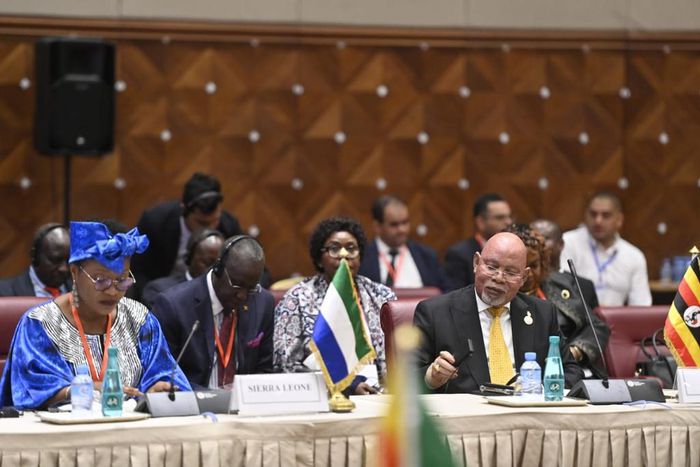 The Minister of Foreign Affairs, Gen. Odongo Jeje Abubakhar attended the 11th Ministerial Meeting of the Africa Union Committee of 10