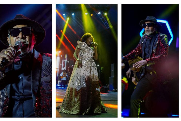 Awilo Longomba joined Afrigo who over the weekend celebrated 48 years of entertaining Ugandans