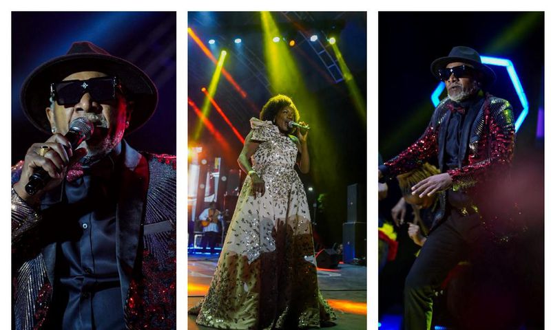 Awilo Longomba joined Afrigo who over the weekend celebrated 48 years of entertaining Ugandans