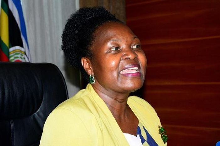 Ruth Nankabirwa, the Minister of Energy and Mineral Development