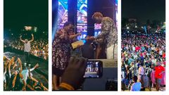 Prime Minister Robinah Nabbanja dolled out cash to Gravity Omutujju