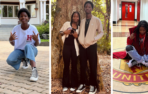 Shalom Kyagulanyi is the queen of all-star Converse shoes/Instagram