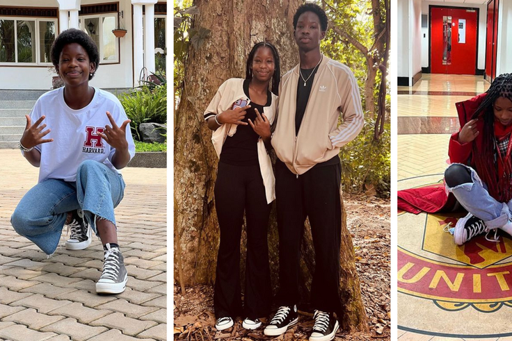 Shalom Kyagulanyi is the queen of all-star Converse shoes/Instagram