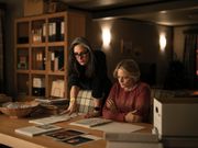 Issa Lpez and Jodie Foster behind-the-scenes of "True Detective: Night Country."Michele K. Short / HBO