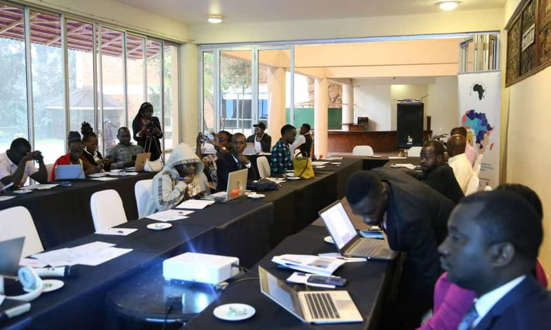 During the media round table