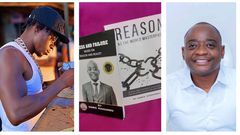 Hamis Kiggundu donated copies of his self-help books to Alien Skin