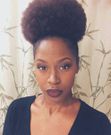 Afro puff