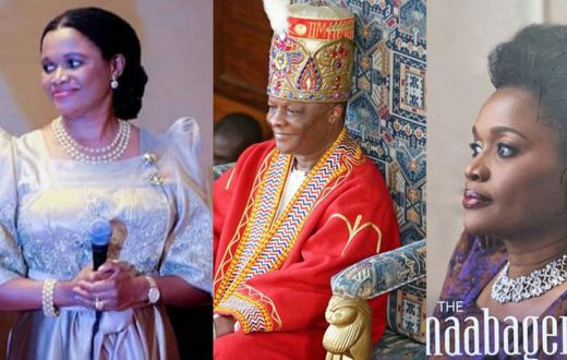 The Nabagereka of Buganda, Sylvia Nagginda, and the Kabaka of Buganda, Ronald Muwenda Mutebi.