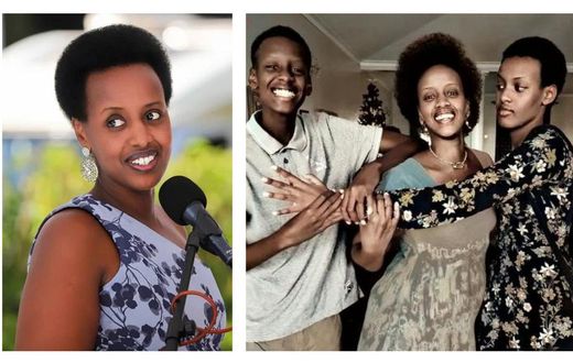 First Daughter Natasha Karugire Museveni and her children