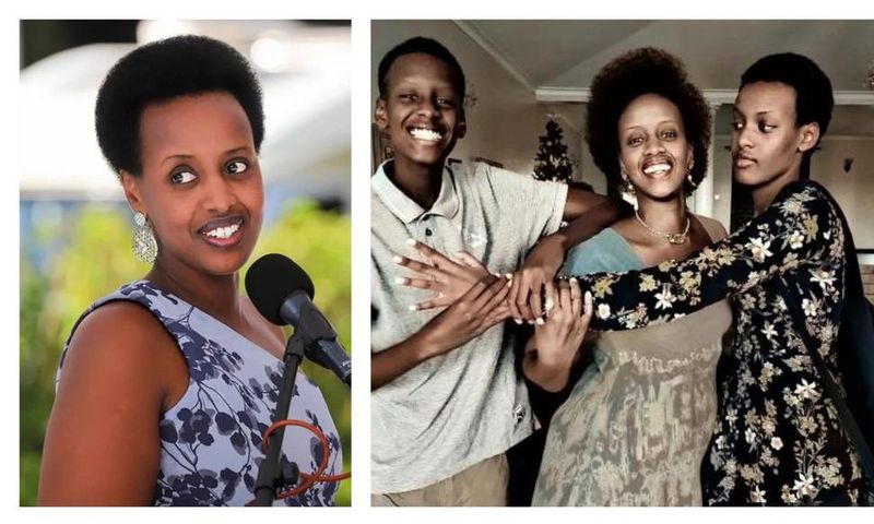 First Daughter Natasha Karugire Museveni and her children