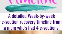 How to recover after a C-section [Pinterest]