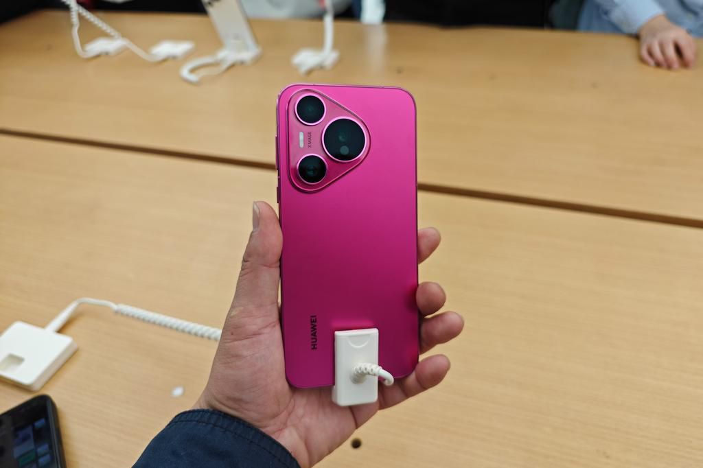 Huawei's new Pura70 phone has three cameras, just like the iPhone Pro.CFOTO/Future Publishing/Getty Images