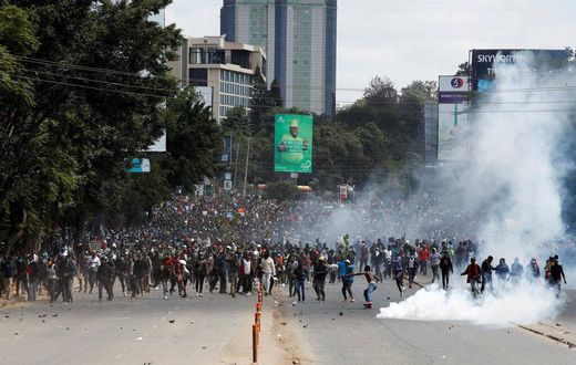 The recent protests in Kenya were economically motivated