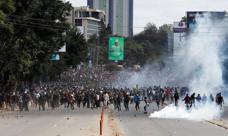 The recent protests in Kenya were economically motivated