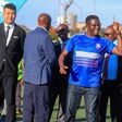 Katikkiro Owek. Peter Mayiga celebrates SC Villas triumph in the Startimes Uganda Premier League