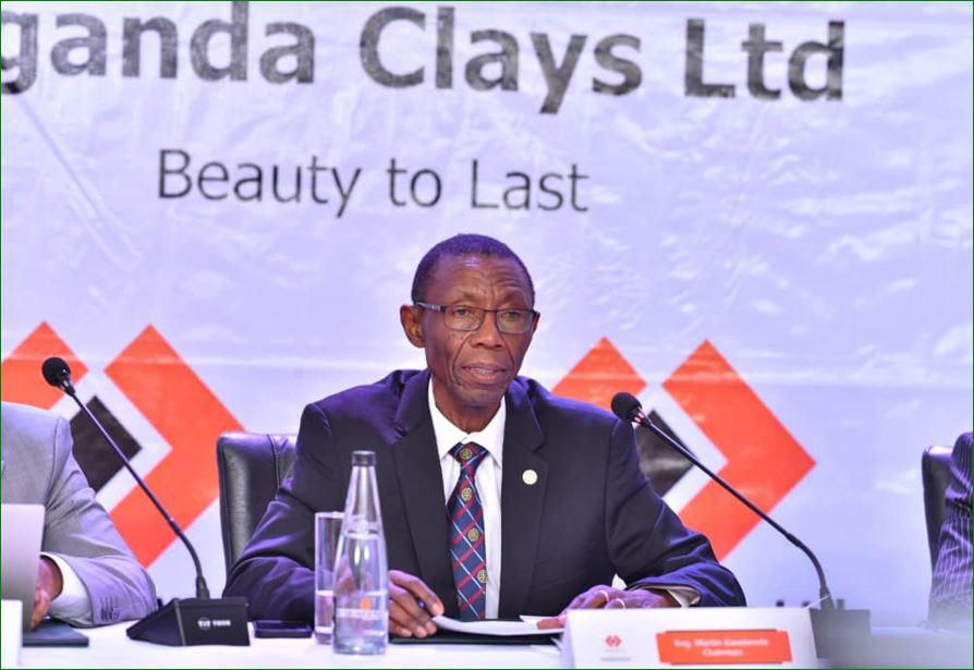 Eng. Martin Kasekende, Board Chairman of Uganda Clays