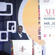 Joe Kigozi, Next Media’s Deputy Group CEO delivering his speech at the Africa Wisdom Summit
