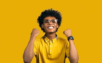 A happy man