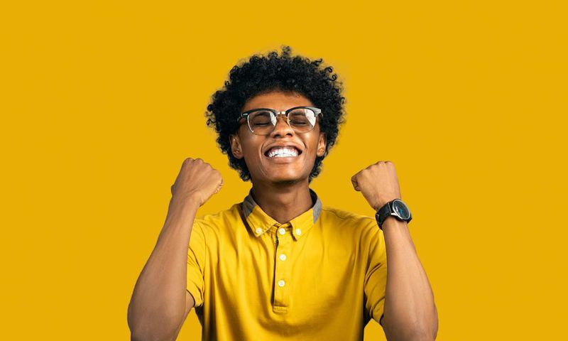 A happy man