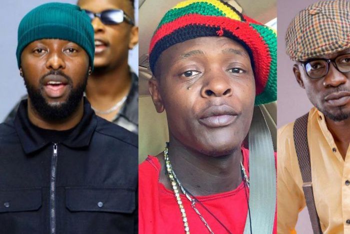 Eddy Kenzo, Jose Chameleone and Bobi Wine