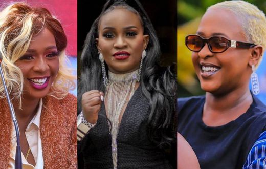 Cindy Sanyu, Jackie Chandiru and Lilian Mbabazi