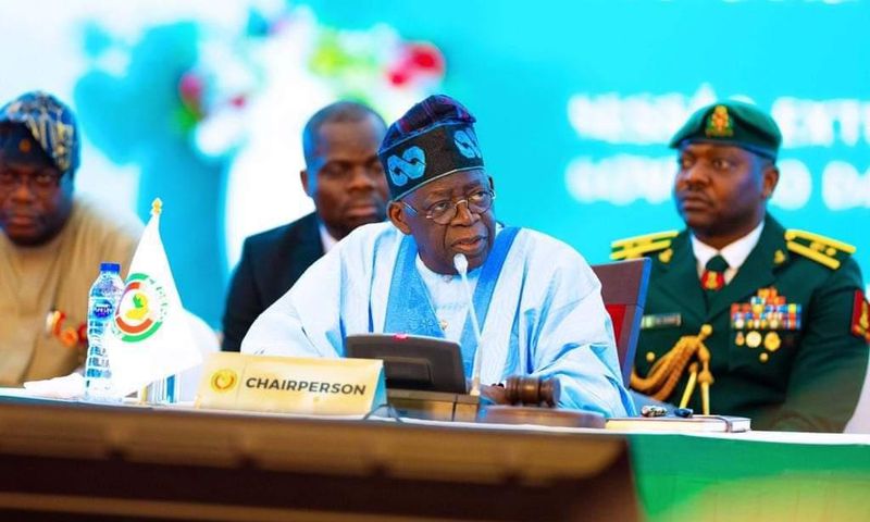 ECOWAS Chairman, President Bola Tinubu [Presidency]
