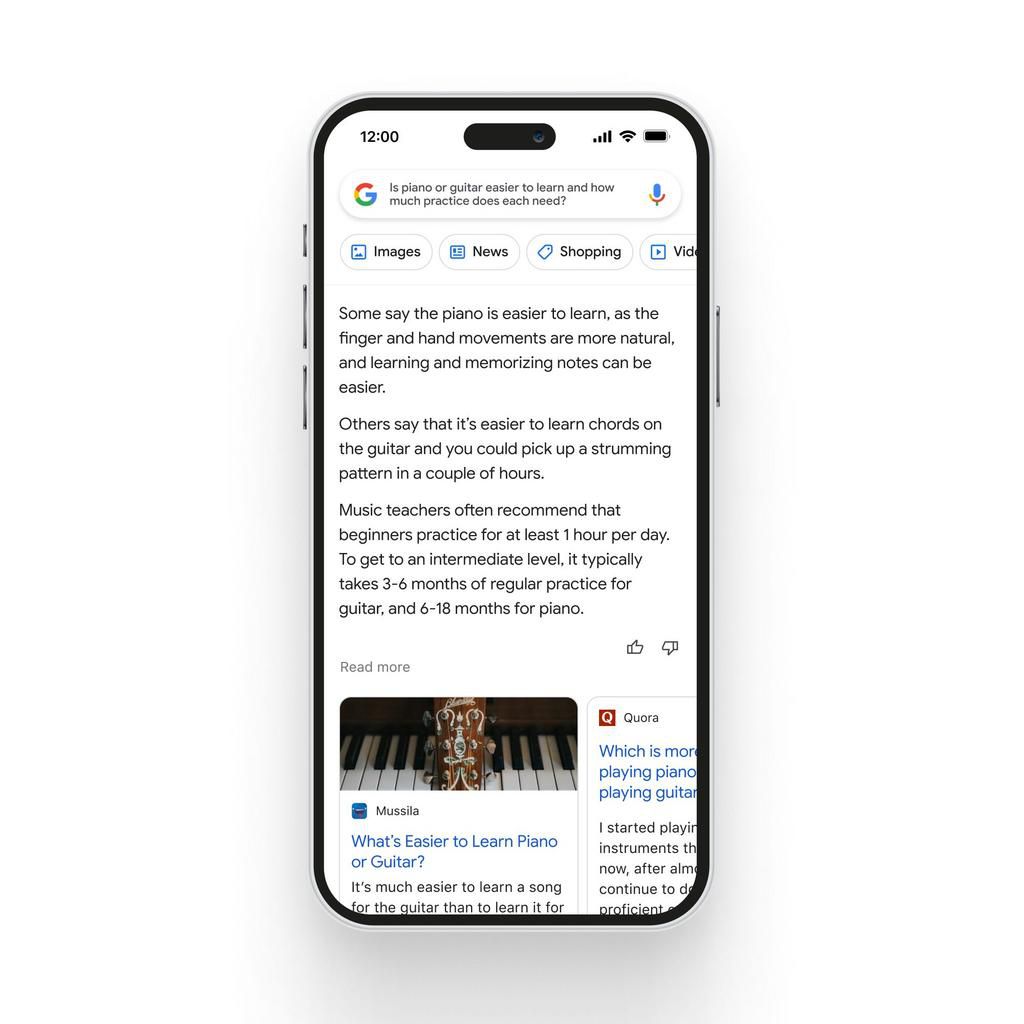 AI features in search, GoogleCourtesy of Google