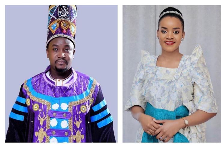 King William Wilberforce Nadiope Kadhumbula, Gabula, IV and Her Royal Highness Jovia Mutesi