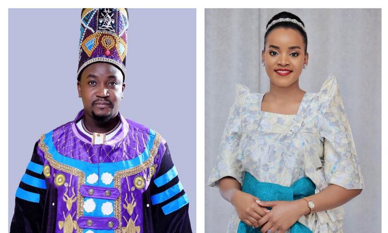King William Wilberforce Nadiope Kadhumbula, Gabula, IV and Her Royal Highness Jovia Mutesi