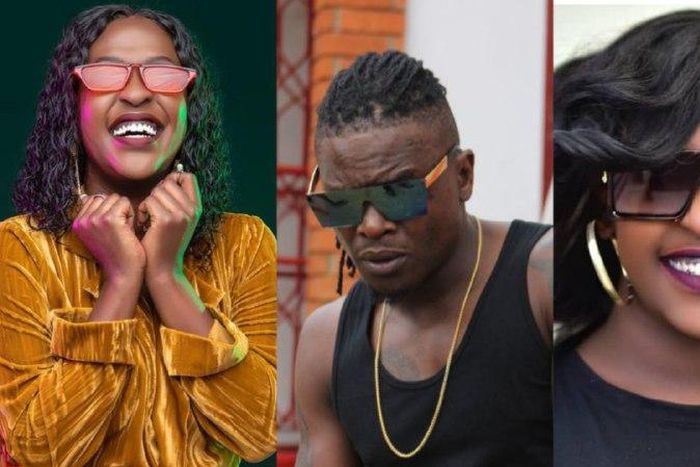 Lilian Mbabazi and Weasel