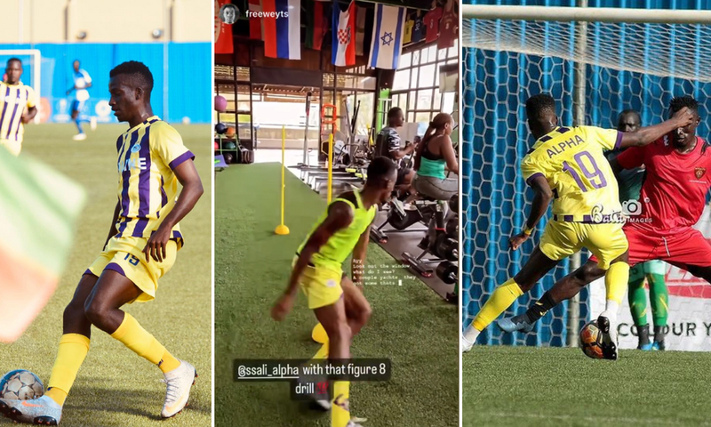 Ssali Alpha's two epic football moves are inspired by this workout