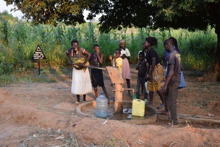 One of the boreholes