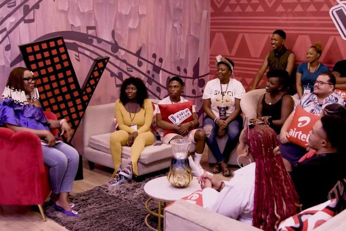 Coach Yemi and her team