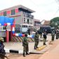 Police and the army deployed heavily at the NUP party offices