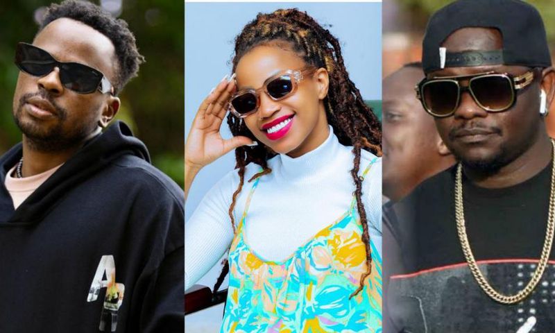 Crysto Panda, Sheebah Karungi and Jeff Kiwa
