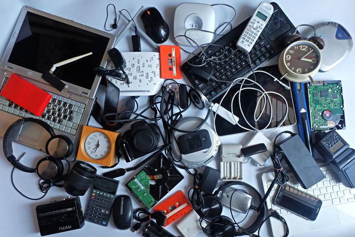 A collection of electronic gadgets