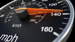 Driving too fast can significantly reduce fuel efficiency